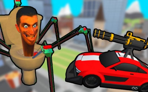 Cars VS Skibidi Toilets