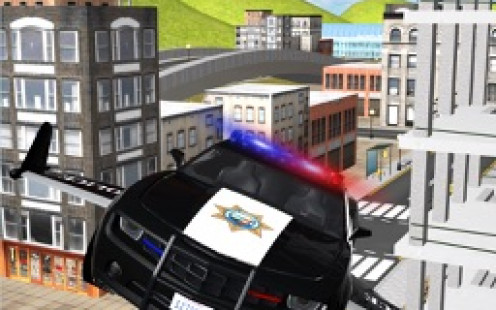 Flying Police Car