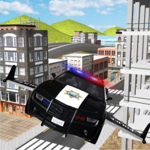 Flying Police Car