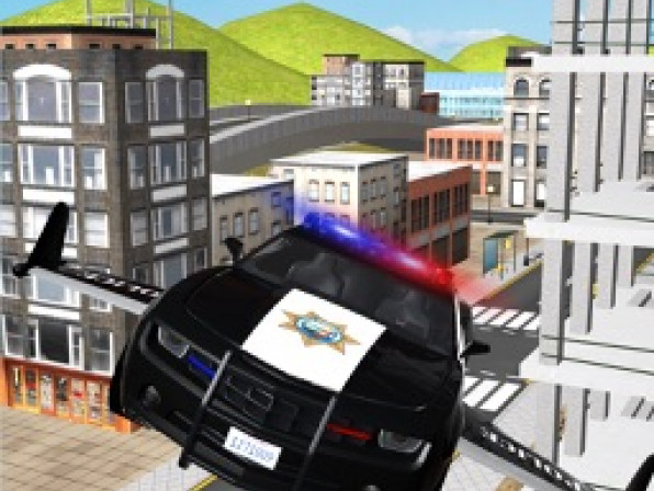 Flying Police Car