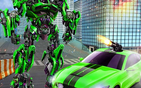 Grand Robot Car Transform 3D Game