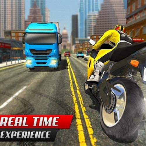  Highway Rider Bike Racing: Crazy Bike Traffic Race