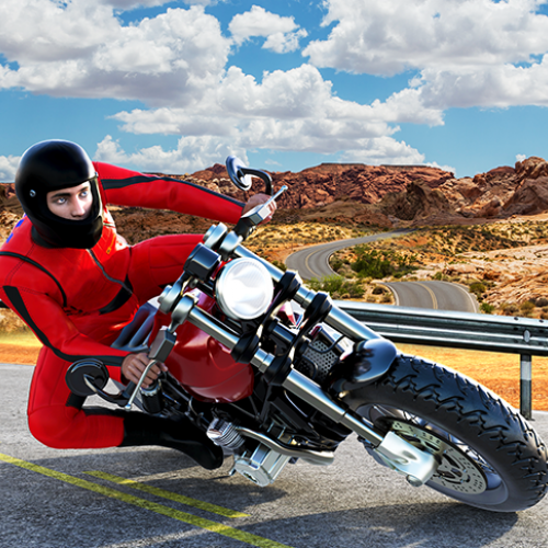 Highway Traffic Bike Stunts 
