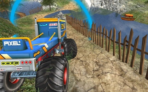 Monster Truck Offroad Driving Mountain