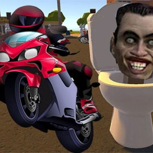 Skibidi Toilet Moto Bike Racing 2