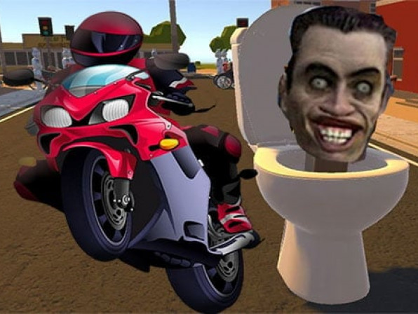 Skibidi Toilet Moto Bike Racing 2