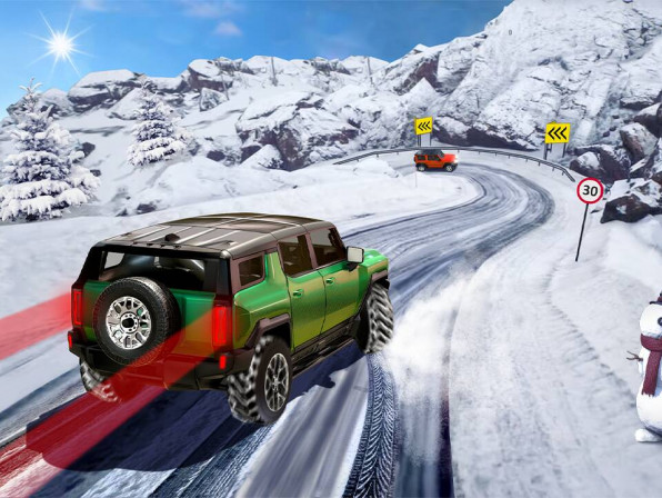 SUV Snow Driving 3D