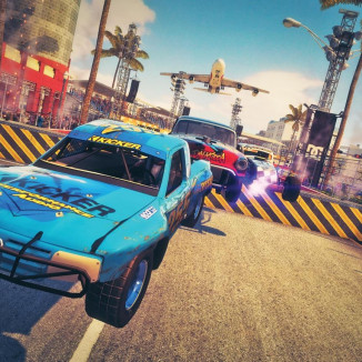 Top Down Truck Racing