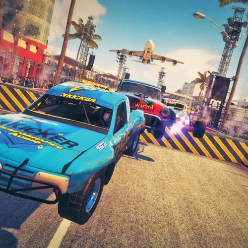 Top Down Truck Racing