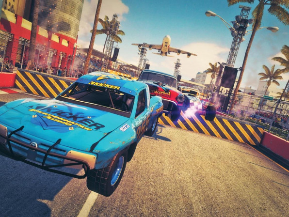 Top Down Truck Racing