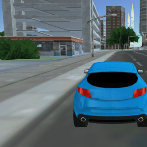 Uber Taxi Driver 3D