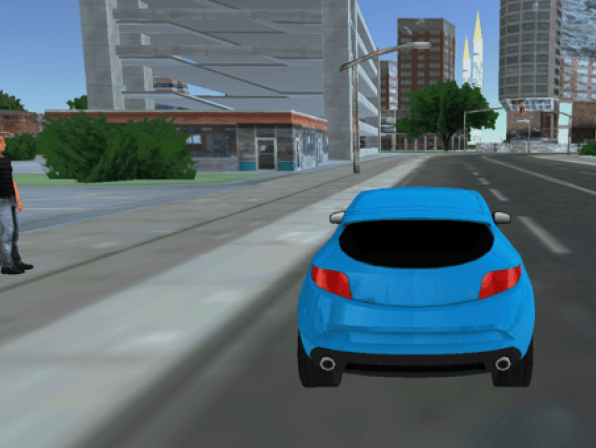 Uber Taxi Driver 3D
